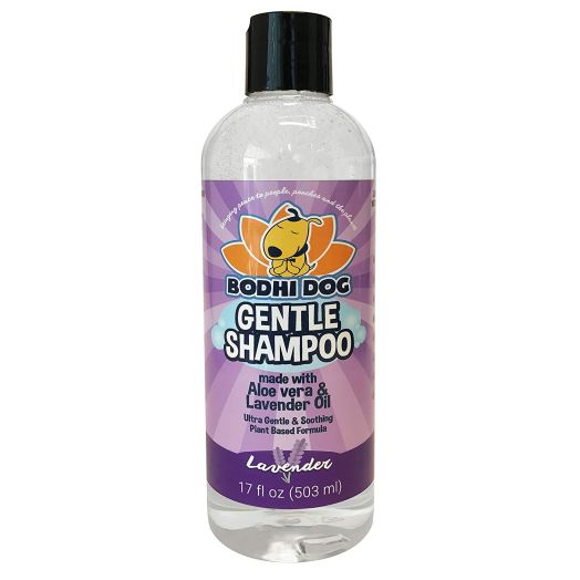 New Soothing Gentle Dog Shampoo | Aloe Vera and Lavender Oil | All Natural Moisturizing Pet Dog Puppy and Cat Wash - Made in USA - 1 Bottle 17oz (503ml)