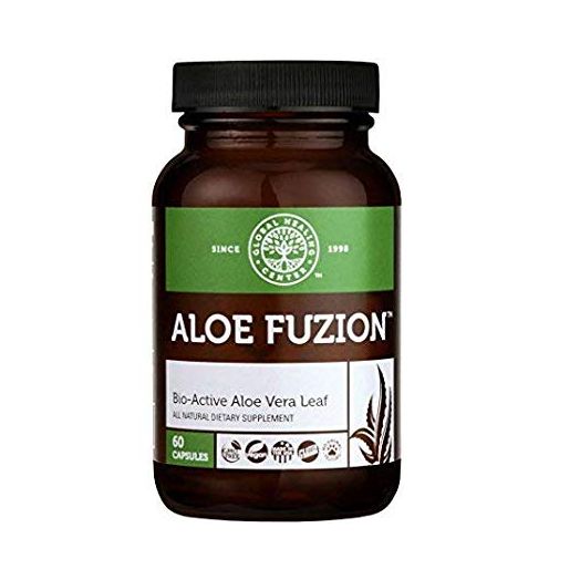 Global Healing Center Aloe Fuzion Bio-Active Aloe Vera Leaf Supplement