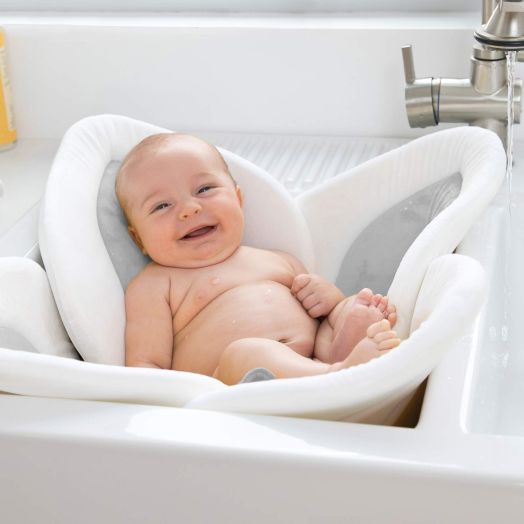 Blooming Bath Lotus - Baby Bath (Gray/Dark Gray)