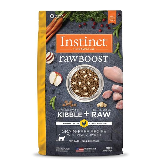 Instinct Raw Boost Grain Free Recipe Natural Dry Cat Food by Nature's Variety