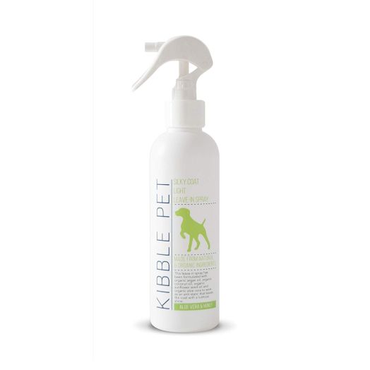 Kibble Pet Light Leave-in Spray - Vet Recommended - Human salon quality pet protein and conditioning spray : NO RINSE :: Pet pH balanced, hypoallergenic and made with natural and organic ingredients