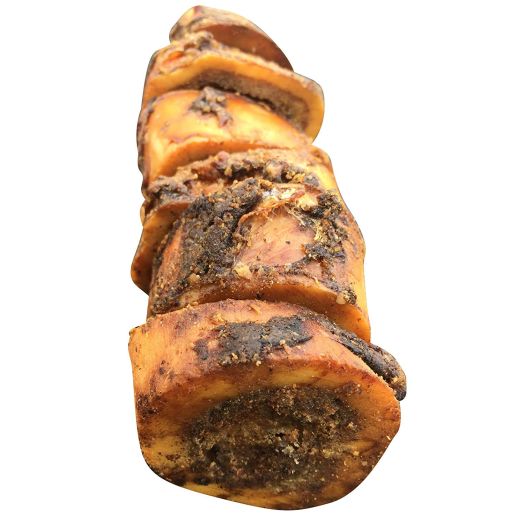 Lilly's Choice Dog Bones and Treats with Bone Marrow - Made in USA Only - Long Lasting Natural Grass Fed Beef Femur Chews - Best for Small Dogs
