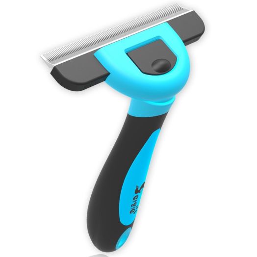 petgle Dog Hair Cat Brush Effectively Reduces Shedding By Up To 95% Professional Grooming Brush and Deshedding Tool for Dogs and Cats