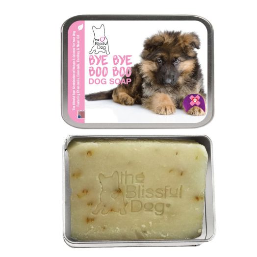 The Blissful Dog Bye Boo Dog Bar Soap Featuring The Boxer