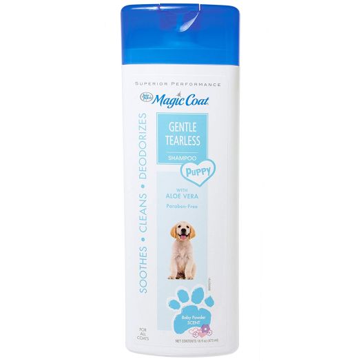 Four Paws 100526432 Magic Coat Tear-Free with Aloe Vera Puppy Shampoo, 16 oz