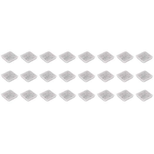 NISPIRA Premium Charcoal Water Filter Replacement for Petmate Replendish Mason Pet Fountains, 24 pk