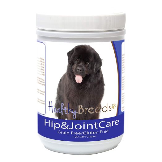 Healthy Breeds Hip and Joint Care - Bacon Flavored Soft Chews - Gluten and Grain Free - Over 200 Breeds - 120 Chews