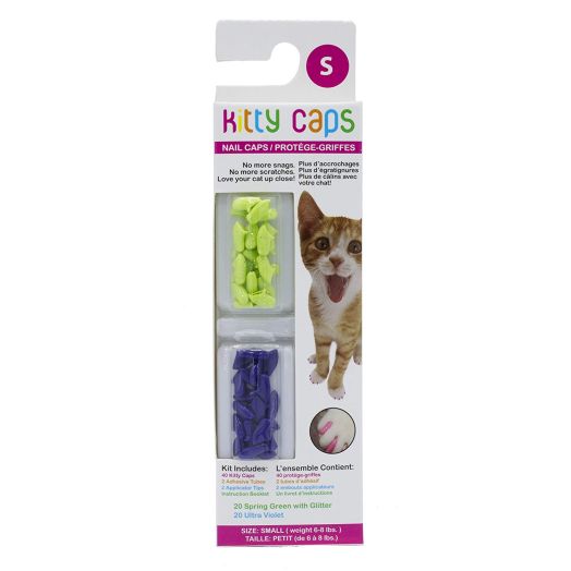 Kitty Caps Nail Caps for Cats | Safe and Stylish Alternative to Declawing | Stops Snags and Scratches