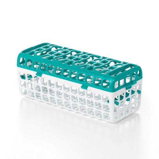 OXO Tot Dishwasher Basket for Bottle Parts and Accessories, Teal