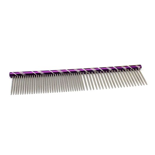 UEETEK Pet Grooming Comb Dogs Cats Comb Stainless Steel