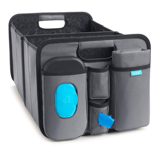 Brica Out-N-About Collapsible Trunk Organizer and Diaper Changing Station