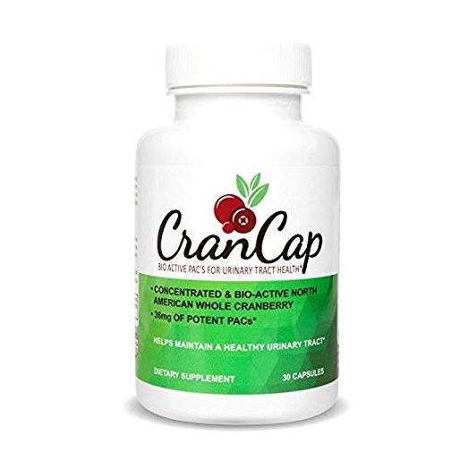 CranCap Cranberry Supplement for Urinary Tract Health, 36mg PAC, Powerful Urinary Tract Infection Prevention