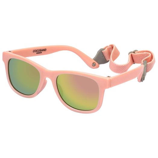 COCOSAND Gift Set Navigator Toddler Baby Sunglasses with Straps BPA free 0-24months