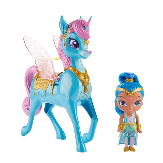 Fisher-Price Nickelodeon Shimmer and Shine, Magical Flying Zahracorn, Shine