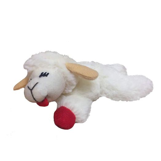Multipet Lamb Chop Cat Toy 4"