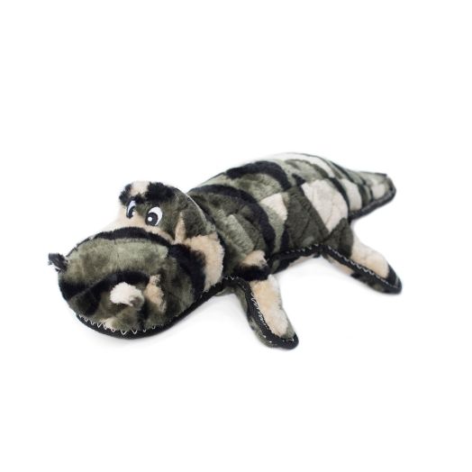 ZippyPaws ZP858 Charity Grunterz Camron Gator Squeak Toy