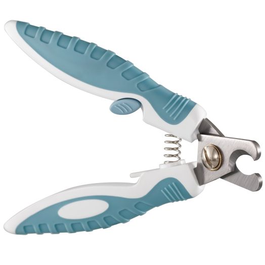Paws and Pals Dog Nail Clipper Trimmer Scissors for Large or Small Cats and Pets Stainless Steel Trimming Grooming Tool with Safety Latch and Non-Slip Grip for Home and Professional Use