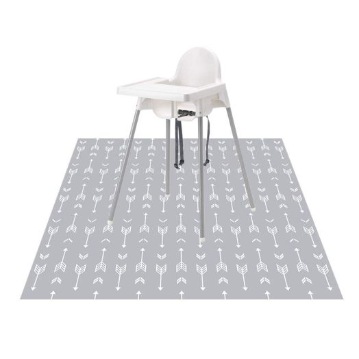 51 Splat Mat for Under High Chair/Arts/Crafts, Wo Baby Washable Spill Mat Water-resistant Anti-slip Floor Splash Mat, Portable Play Mat and Table Cloth