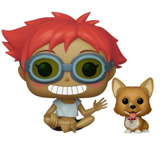 Funko Pop and Buddy Animation: Cowboy Bebop - Edward and EIN Collectible Figure, Multicolor