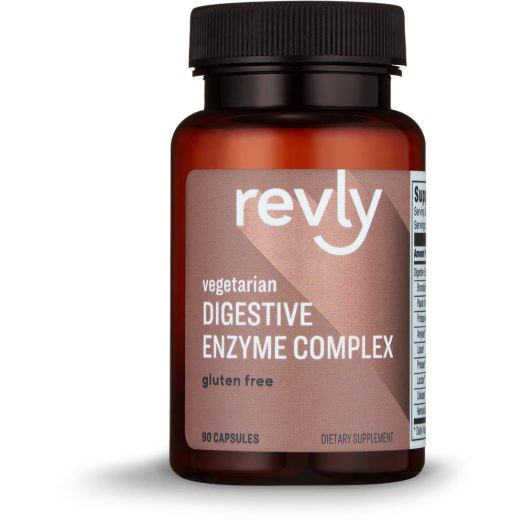 Revly Amazon Brand, Digestive Enzyme Complex, 90 Capsules, 45 Servings