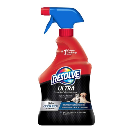Resolve Ultra Stain and Odor Remover for Pet Messes, 32oz