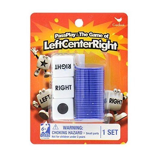 PassPlay: The Game of Left Center Right Dice Game (Original Version)
