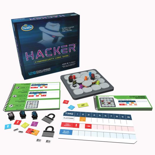 ThinkFun Hacker Cybersecurity Coding Game and STEM Toy for Boys and Girls Age 10 and Up
