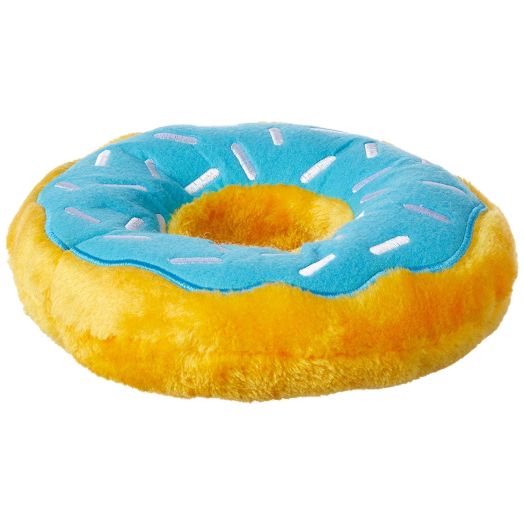 ZippyPaws ZP865 Jumbo Donutz Blueberry Squeak Toy