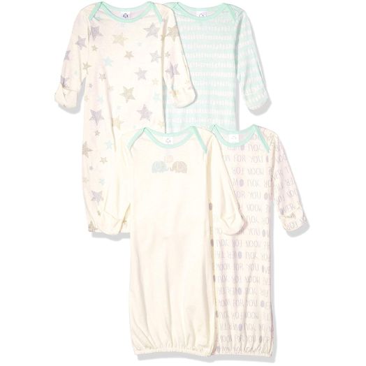 Gerber Baby 4-Pack Gown
