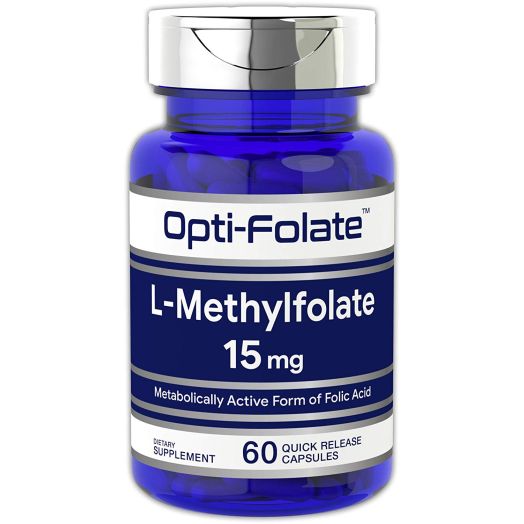 Carlyle Opti-Folate L-Methylfolate 15 mg (60 Capsules)