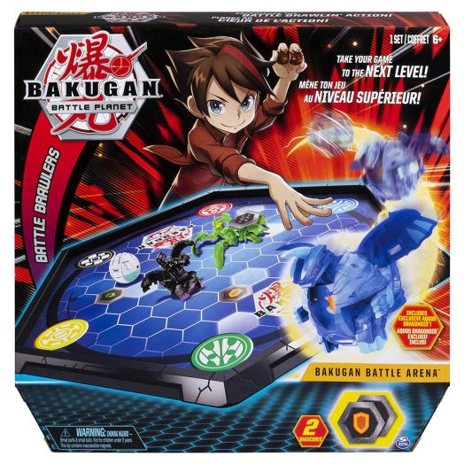 Bakugan Battle Arena, Game Board Collectibles, for Ages 6 and Up