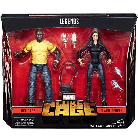 Marvel Legends Luke Cage and Claire Temple 2 Pack Exclusive