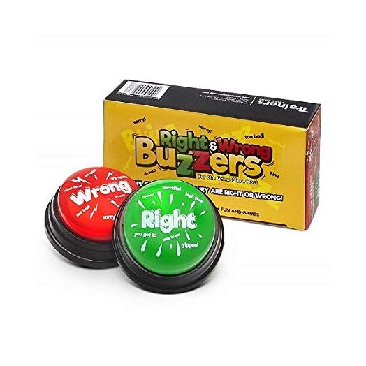 Answer Buzzers (Set of 2) New and Improved, Classroom Tool
