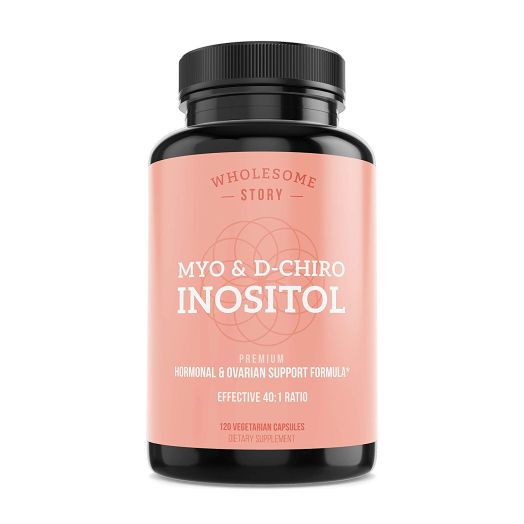 Wholesome Story Myo-Inositol and D-Chiro Inositol Blend 40:1 Ratio for Women