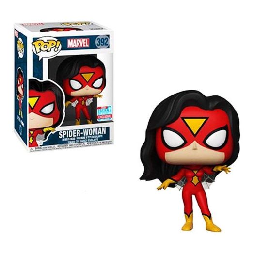 Funko Pop! Marvel: Classic Spider-Woman Bobble Vinyl Figure New York Comic Con 2018 NYCC Exclusive