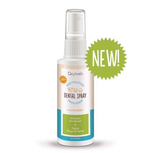 Oxyfresh Advanced Pet Dental Breath Spray for Dog and Cat Bad Breath (3oz): Best Way to Eliminate Bad Pet Breath, Fight Plaque, Tartar and Gum Disease, Fresh Breath Without Brushing - Vet Recommended