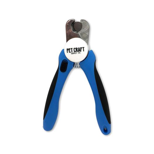 Pet Craft Supply Easy to Use Pet Nail Clippers Trimmers for Dogs and Cats with Pet Safety Guard and Lock, Razor Sharp Blades for Professional and at Home Grooming