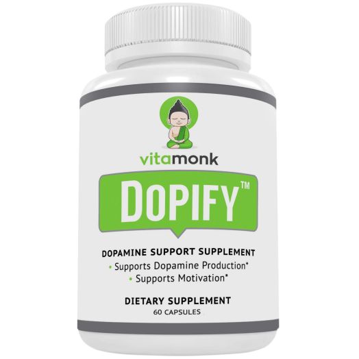 VitaMonk Dopify Dopamine Supplement, Mucuna Pruriens Extract, L-Theanine, Tyrosine