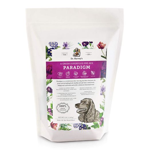 Dr. Harvey's Paradigm Green Superfood Grain Free Pre-Mix Dog Food (3-6 Pounds)