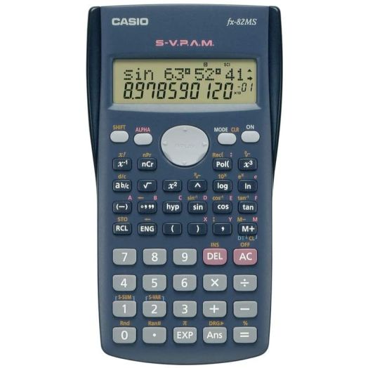 Casio #FX-82MS 2-Line Display Scientific Calculator