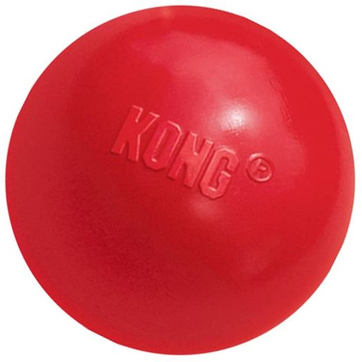 KONG - Ball with Hole - Durable Rubber, Fetch Toy - For Small Dogs