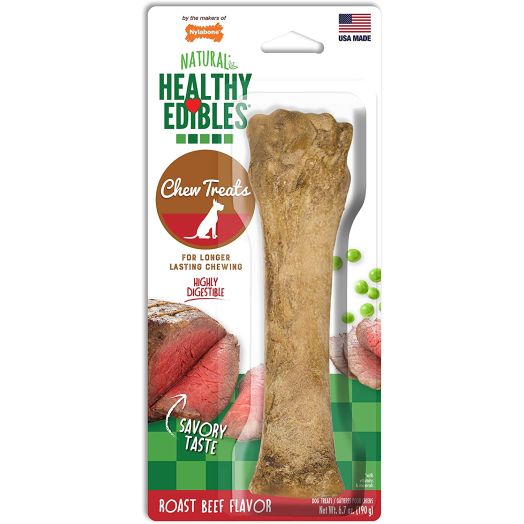 Nylabone Healthy Edibles Flavored Dog Treat Bones