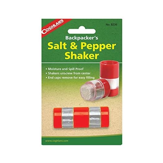 Coghlan's Backpackers Salt and Pepper Shakers