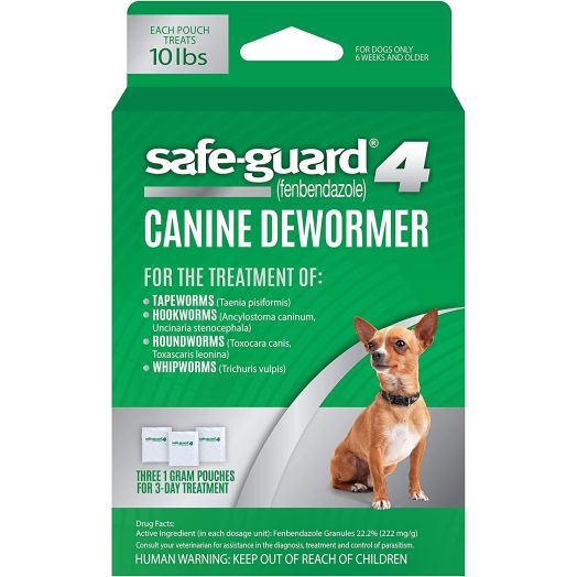 8in1 Safe-Guard Canine Dewormer for Small Dogs, 3 Day Treatment