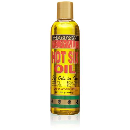 African Royale Hot Six Hair Oil, 8 Ounce