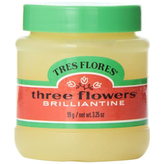 Tres Flores Brilliantine Solid Pomade, 3.25 oz