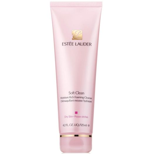 Estee Lauder Soft Clean Moisture Rich Foaming Cleanser, 4.2 Ounce