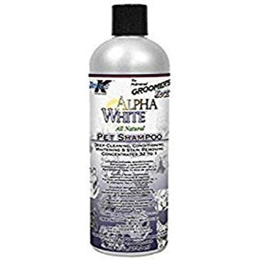 Groomer's Edge Alpha White Pet Shampoo, 16 oz