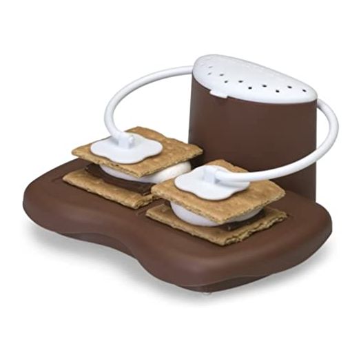 Progressive Prep Solutions PS-68BR Microwave S'mores Maker, Brown/White