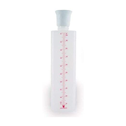 Graduated Soaker Bottle, Translucent, 1000 Millileters